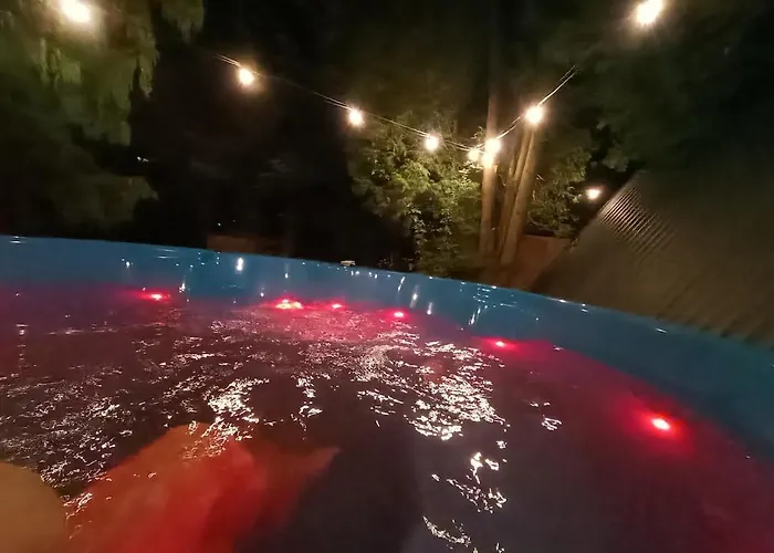 Nad Koszarawa Z Ogrodowym Jacuzzi