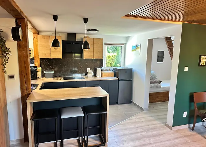 Nad Koszarawa Z Ogrodowym Jacuzzi Апартаменты *